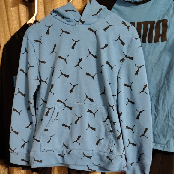 Puma Kids Matching Set - Black and Blue - Picture 4 of 8